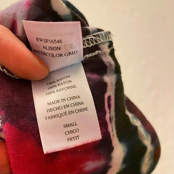 Rails Maxi Dress Womens Small Geode Tie Dye Alison Dress Sundress Handmade Brown - Picture 11 of 16